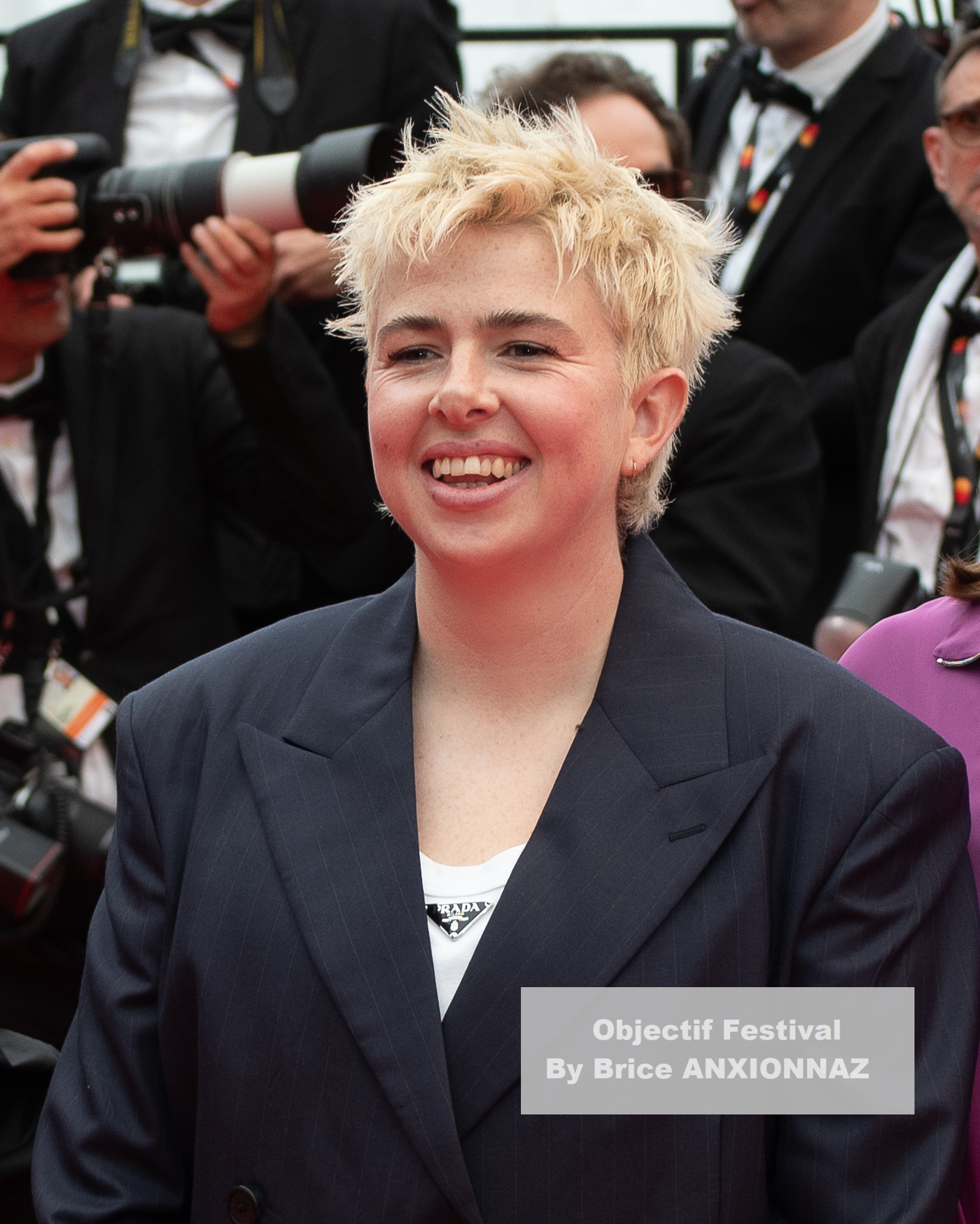 Molly Manning Walker And Vanja Kaludjercic / 78th Cannes International Film Festival / Objectif Festival by Brice ANXIONNAZ